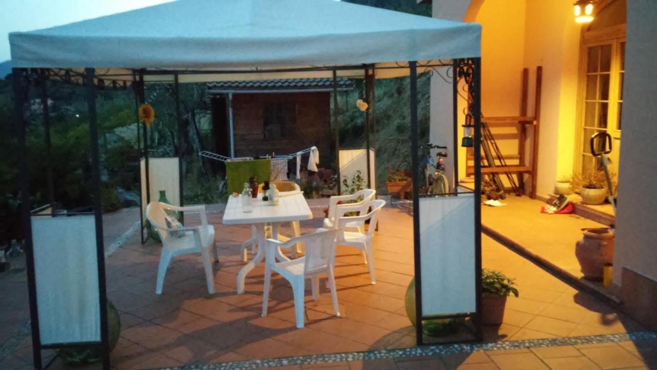 Room In Villa - Room In The Hills With Garden And Sea View San Salvatore  Kültér fotó